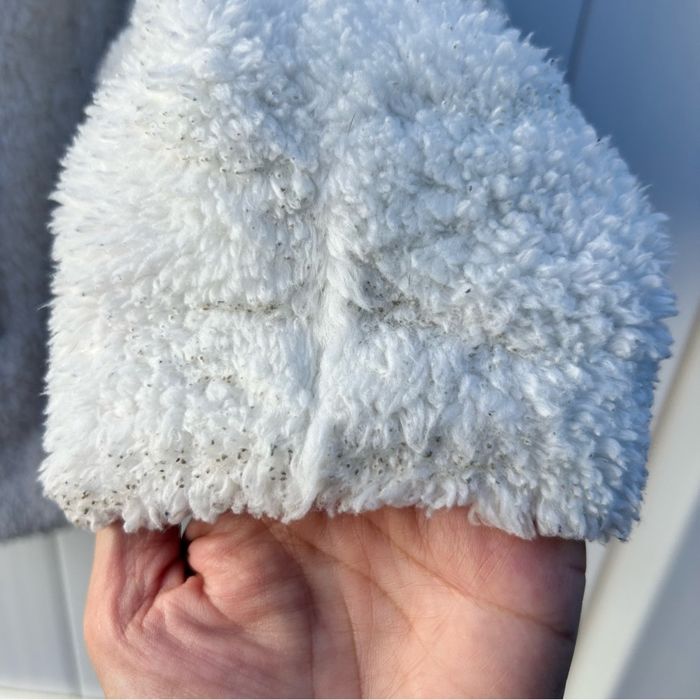 Patagonia Women's Los Gatos Fleece Jacket Full Zip Birch White | Size Medium - Picture 7 of 12